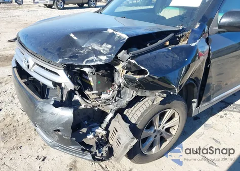 2012 Toyota Highlander Se V6 z USA, uszkodzony, nr VIN 5TDZK3EH5CS073402